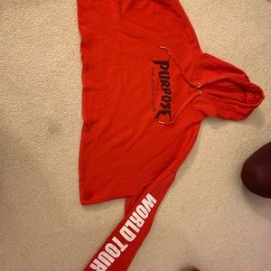 Justin Bieber purpose sweatshirt